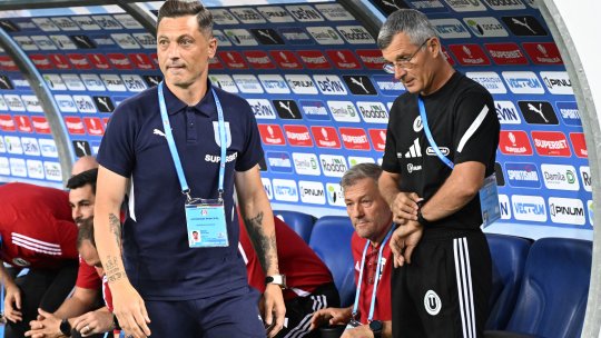 Mirel Rădoi îi ține în priză pe jucători înaintea returului cu Trnava: ”Dacă vorbește cineva de turul următor, nu va juca”