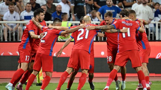 Drita - FCSB 0-2, ACUM, pe iAMsport.ro. Miculescu dublează avantajul campioanei la Priștina!