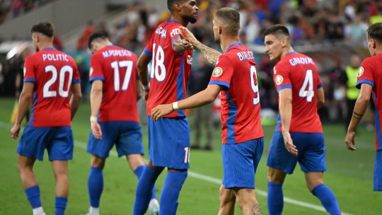 Surprize în echipa de start a FCSB-ului cu Drita! Edjouma titular, iar Olaru, Politic și Tavi Popescu au fost lăsați pe bancă