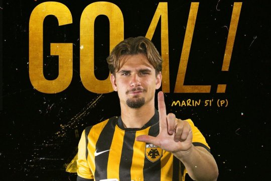 Răzvan Marin a marcat primul său gol la AEK Atena. PAOK Salonic s-a calificat în play-off-ul Europa League