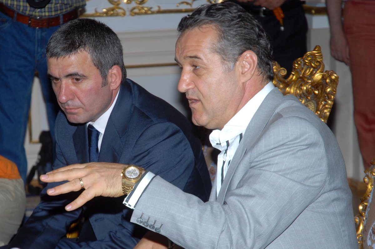 Gigi Becali și Gheorghe Hagi
