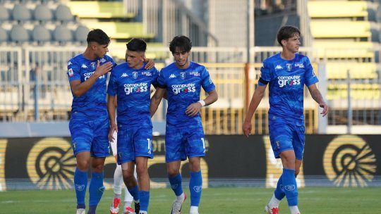 Rareș Ilie, înger și demon la debutul pentru Empoli, în Cupa Italiei