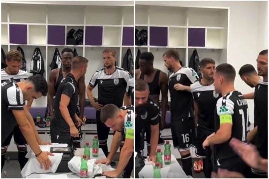 Jucătorii lui Răzvan Lucescu l-au depășit pe Gigi Becali! Sărută icoana în vestiar inaintea unui meci din Europa League!
