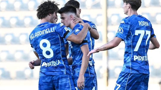 Rareș Ilie a ratat un penalty, s-a revanșat și antrenorul lui Empoli a reacționat