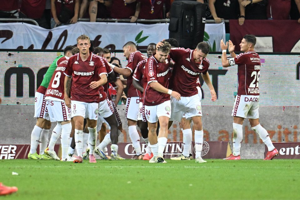 Rapid a remizat cu FCSB în etapa șase din campionat, scor 2-2