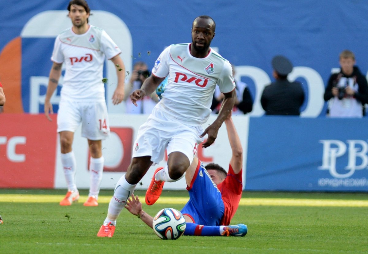 Lassana Diarra, în tricoul celor de la Lokomotiv Moscova