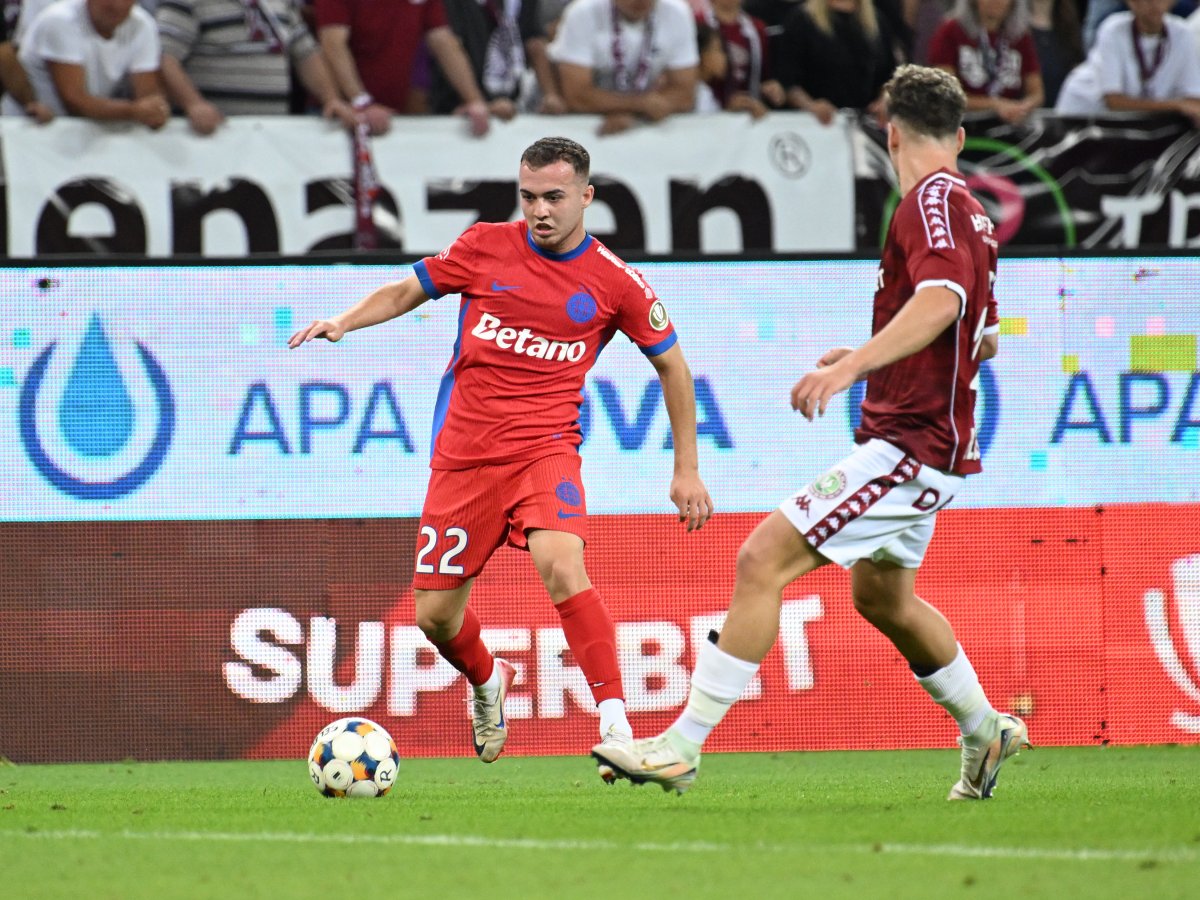 Mihai Toma în derby-ul cu Rapid