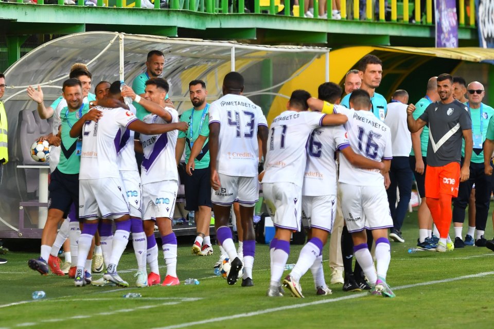 FC Argeș a câștigat partida cu Csikszereda din etapa 4 din campionat