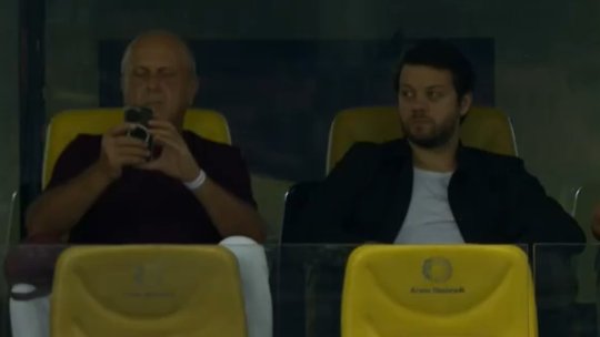 Dan Șucu și Victor Angelescu, prezenți la Dinamo - FCSB! Alături de cine au fost surprinși pe Arena Națională
