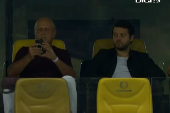 Dan Șucu și Victor Angelescu, prezenți la Dinamo - FCSB! Alături de cine au fost surprinși pe Arena Națională