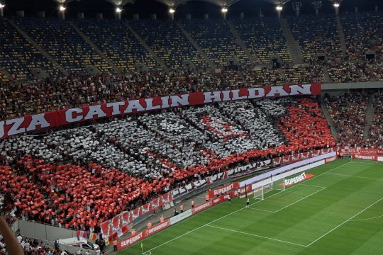 Dinamoviștii, probleme cu scenografia la derby-ul cu FCSB! Ce s-a întâmplat pe Arena Națională