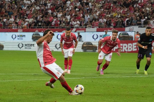 Imaginile disperării! Cum a fost surprins MM Stoica după ce Dinamo a marcat pentru 2-1 în fața FCSB