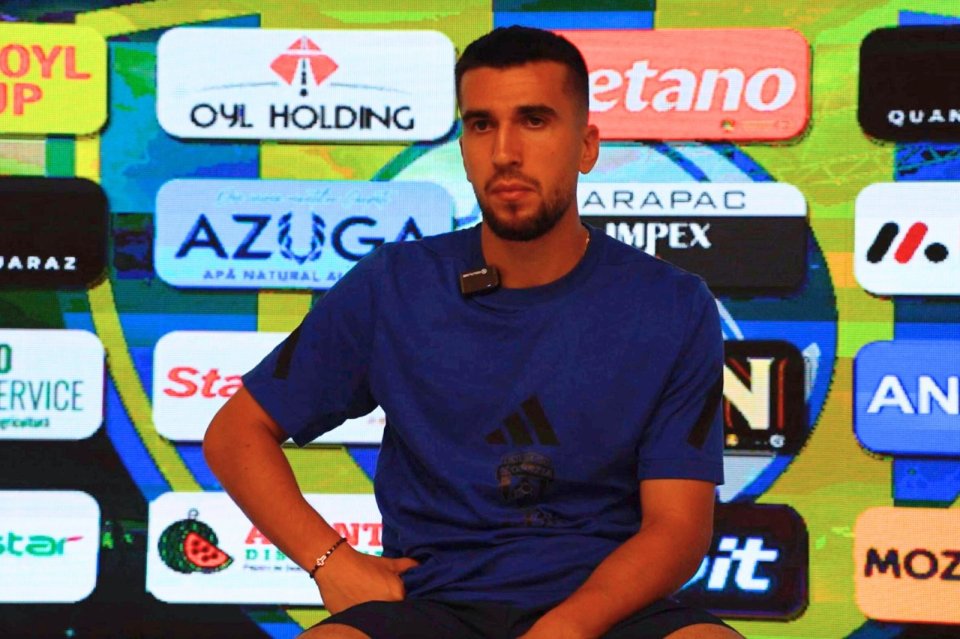 Ronaldo Deaconu este mijlocaș ofensiv la Unirea Slobozia