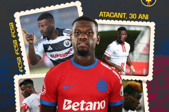 Mamadou Thiam a fost prezentat oficial la FCSB. Ce număr va purta atacantul adus de la U Cluj