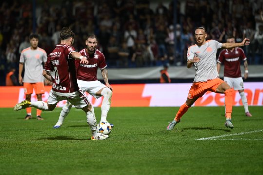 Metaloglobus - Rapid 1-2. Formația lui Constantin Gâlcă obține victoria la Clinceni și rămâne neînvinsă în SuperLiga