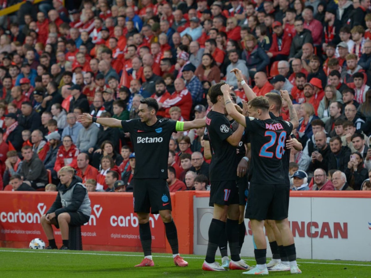 FCSB în meciul cu Aberdeen