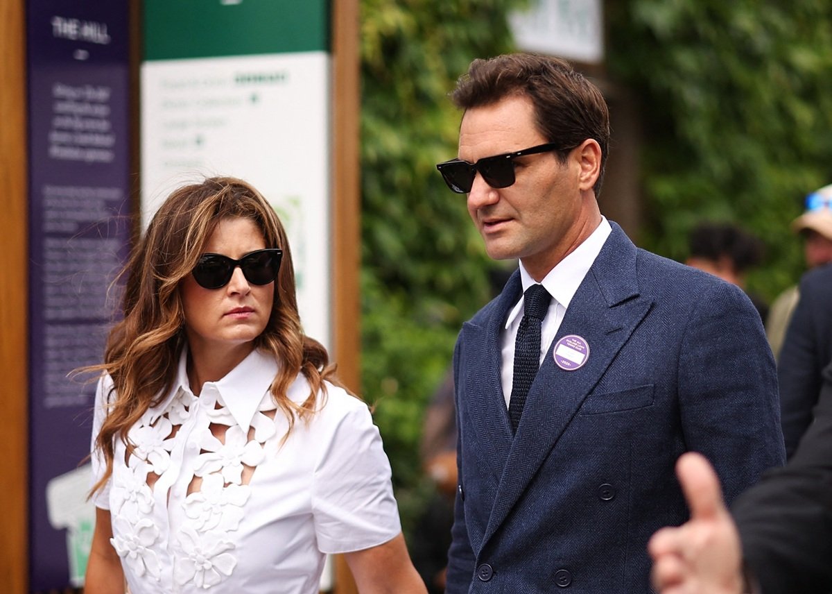 Roger Federer și soția lui, Mirka