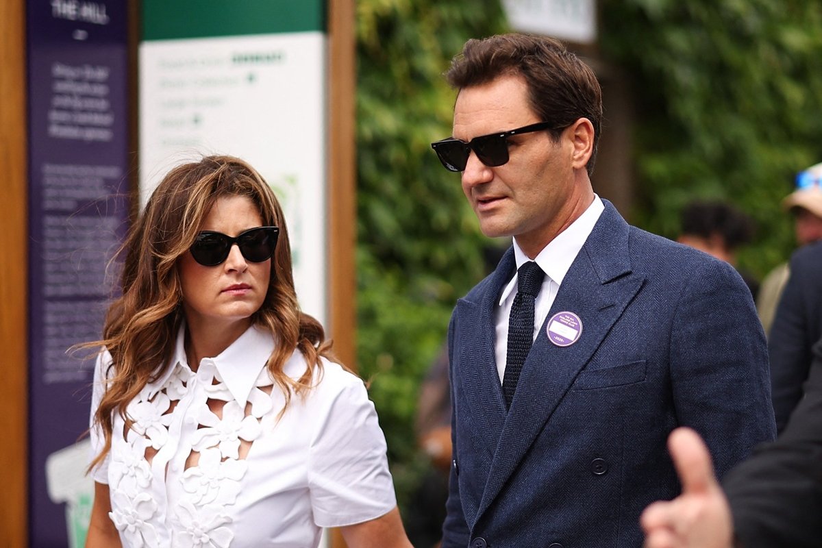 Roger Federer și soția lui, Mirka