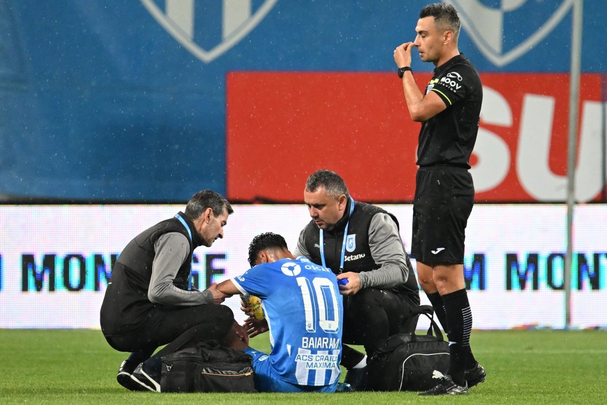 Ștefan Baiaram s-a accidentat