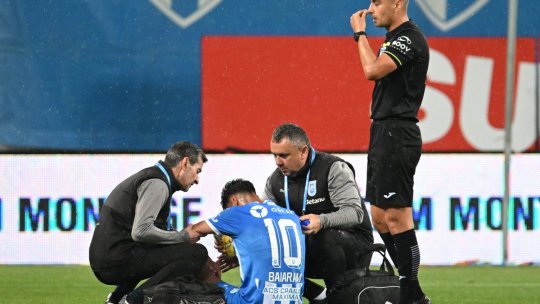 Care este, de fapt, starea medicală a lui Ștefan Baiaram, după ce titularul Craiovei s-a accidentat în fața Petrolului