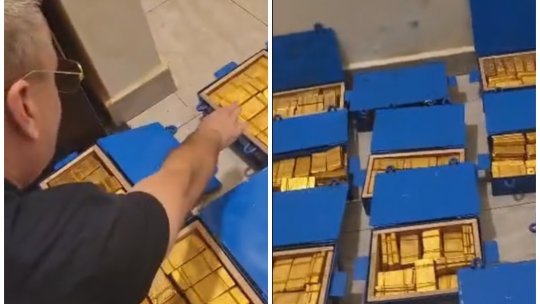 În timp ce CFR se face de râs, Nelu Varga numără lingourile de aur. Noi imagini uluitoare cu patronul clujenilor: ”Aș vrea să înțelegi că este lucru serios”