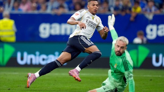 Kylian Mbappe a marcat o dublă în fața echipei lui Horațiu Moldovan