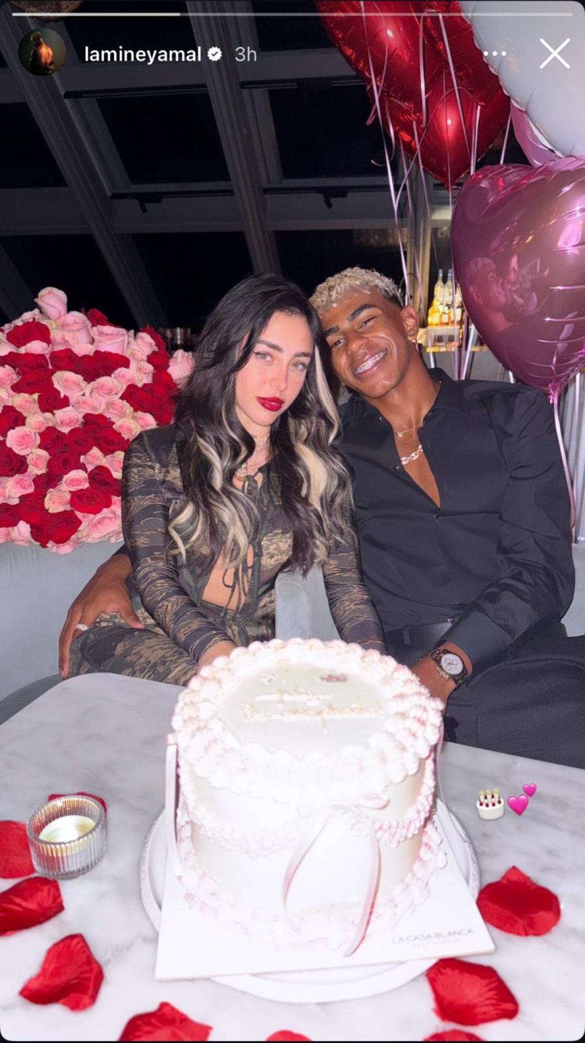 Lamine Yamal și Nicki Nicole