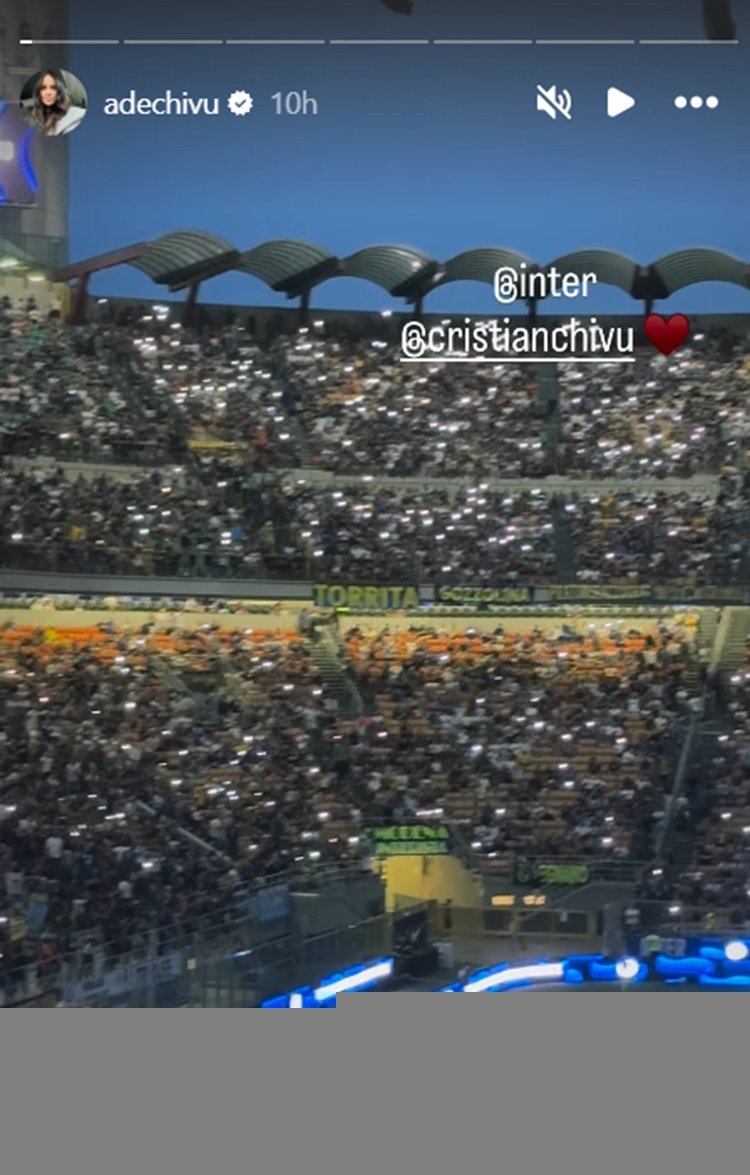 Adelina Chivu a asistat la Inter - AC Torino 5-0