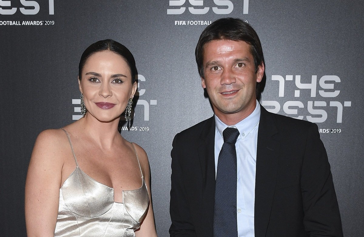 Adelina și Cristi Chivu formează o familie din vara lui 2008
