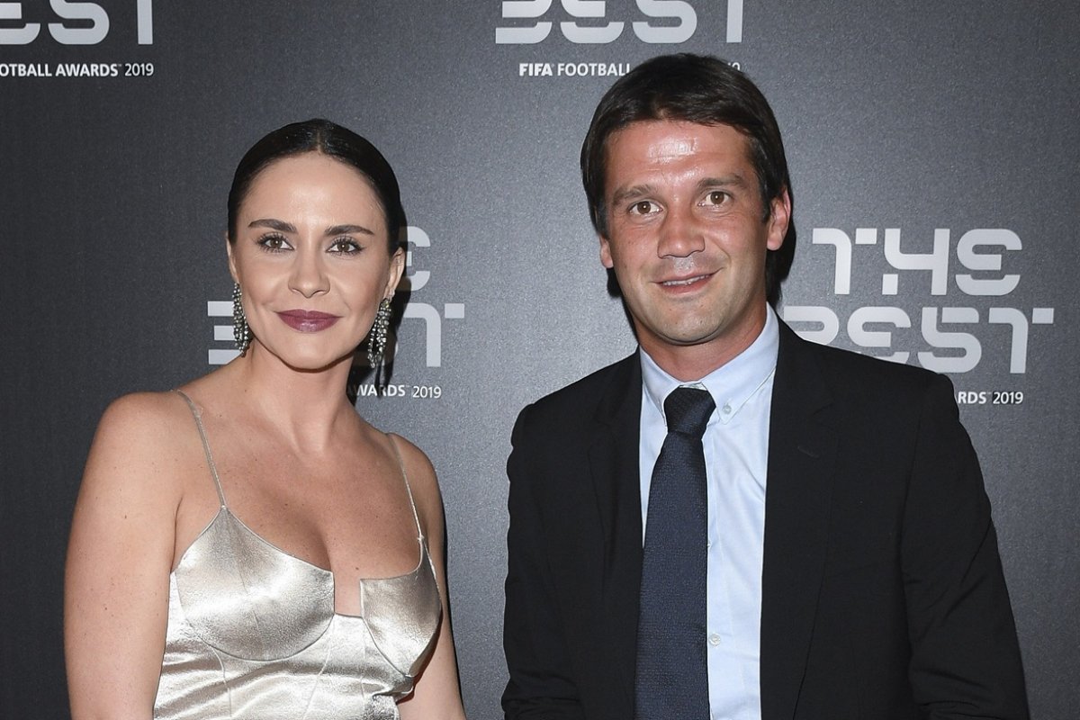 Adelina și Cristi Chivu formează o familie din vara lui 2008