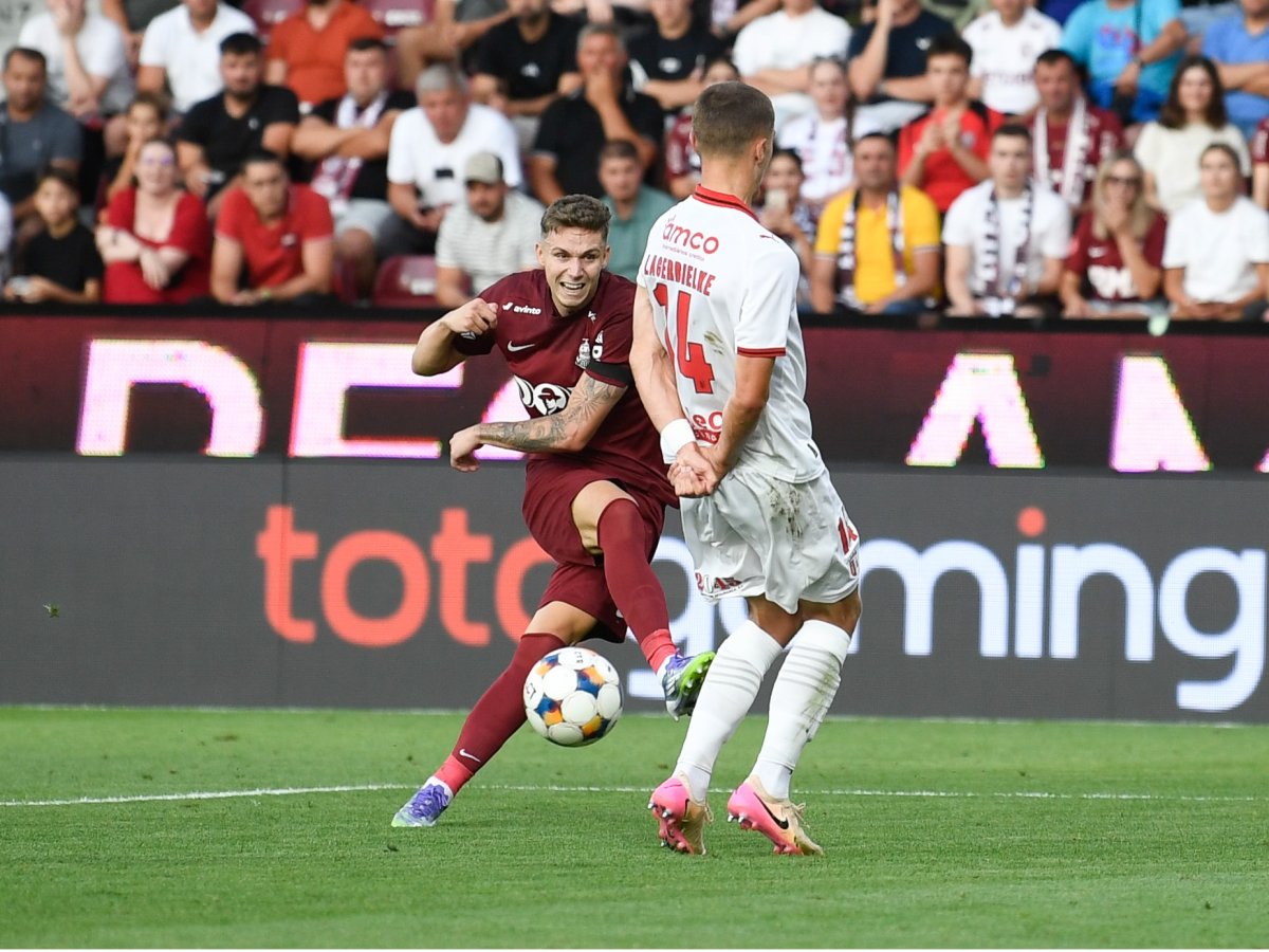 Louis Munteanu este cotat pe Transfermarkt la 5.000.000 de euro