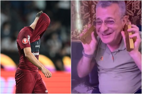 Florin Prunea a răbufnit: ”Louis Munteanu s-a săturat de fotbal, Petrescu a plătit avionul și Varga stă cu lingourile de aur! Săracii de la CFR sunt în cap”