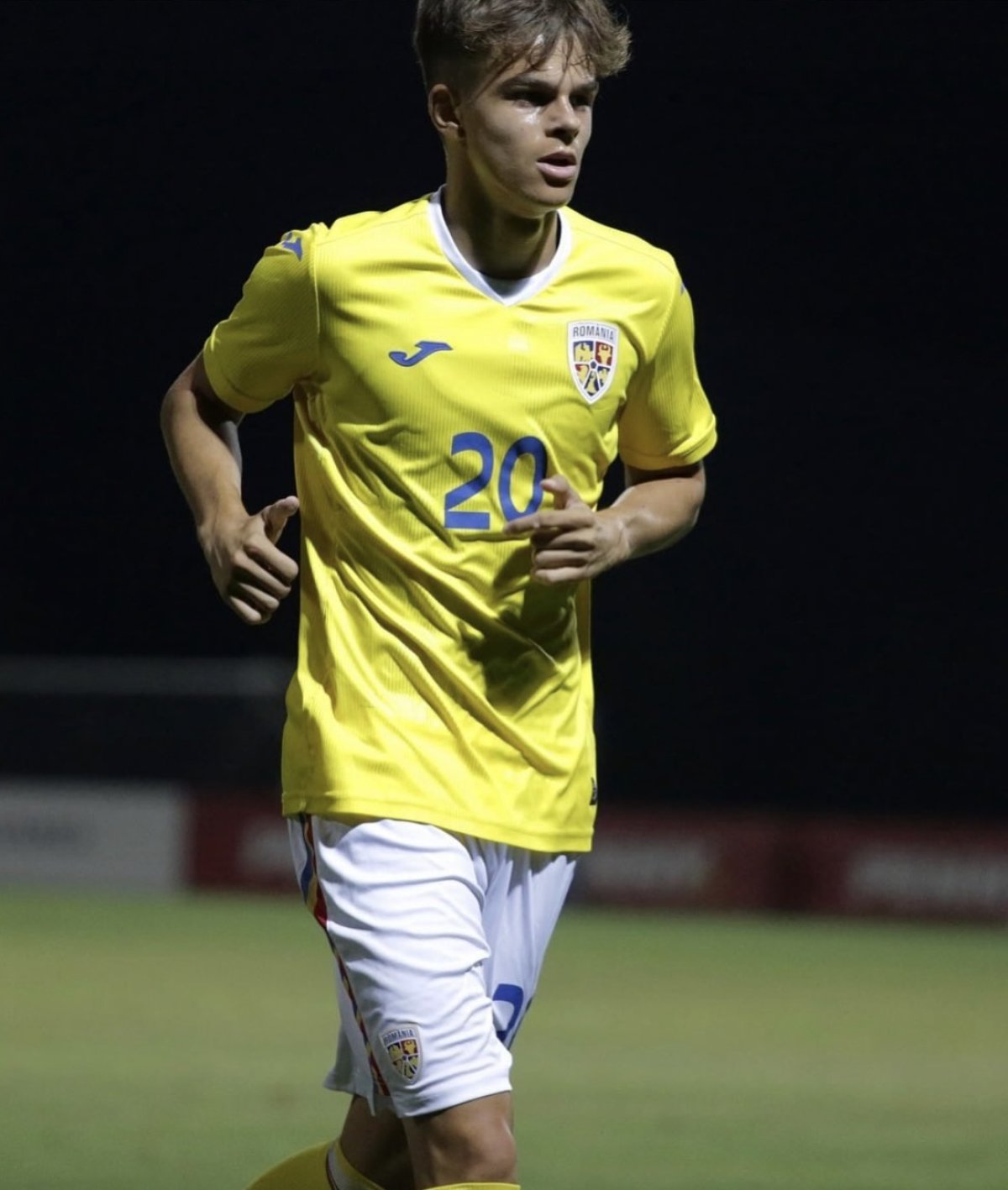 Patrick Dulcea joacă pentru Naționala U19 a României