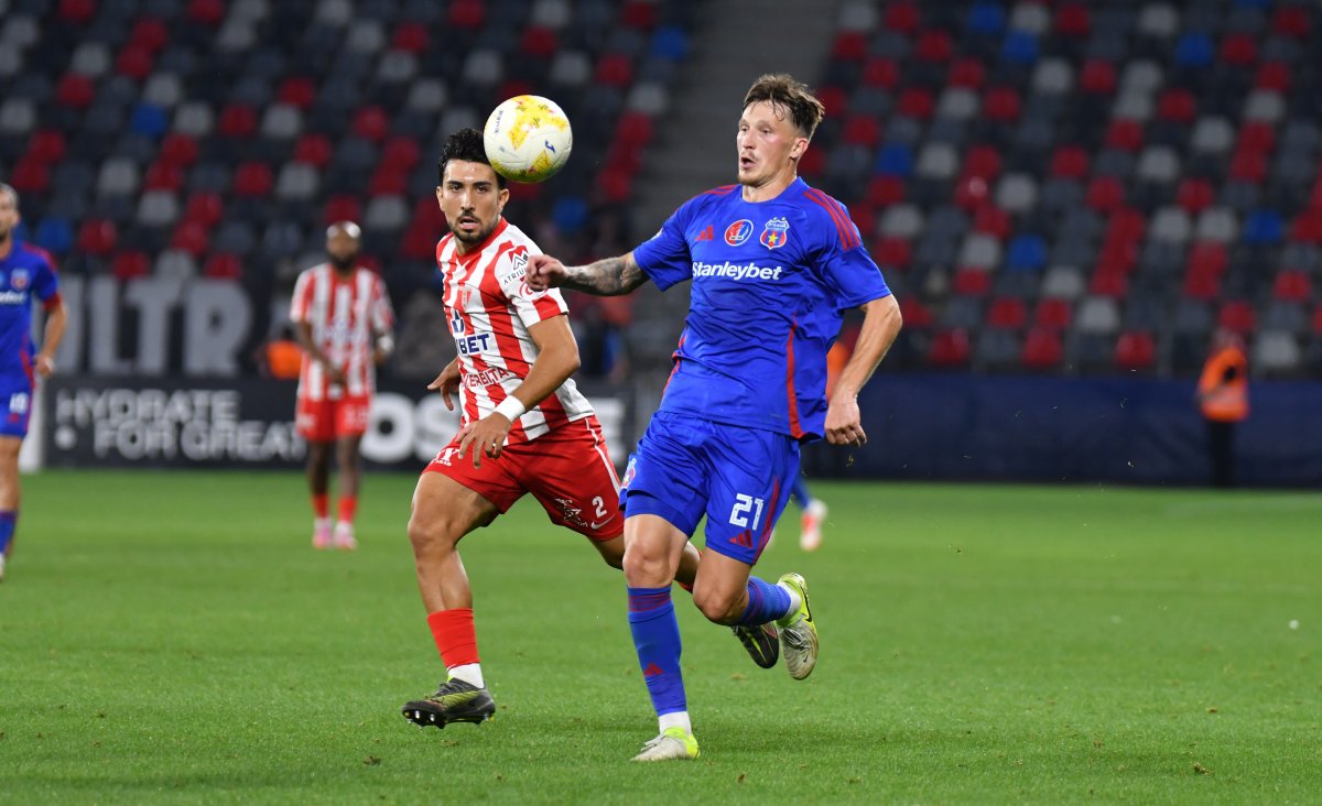 Steaua a fost eliminată din play-off-ul Cupei României, de către UTA Arad
