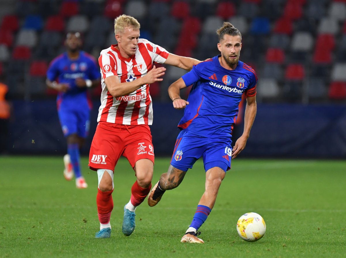 Steaua a fost eliminată din play-off-ul Cupei României