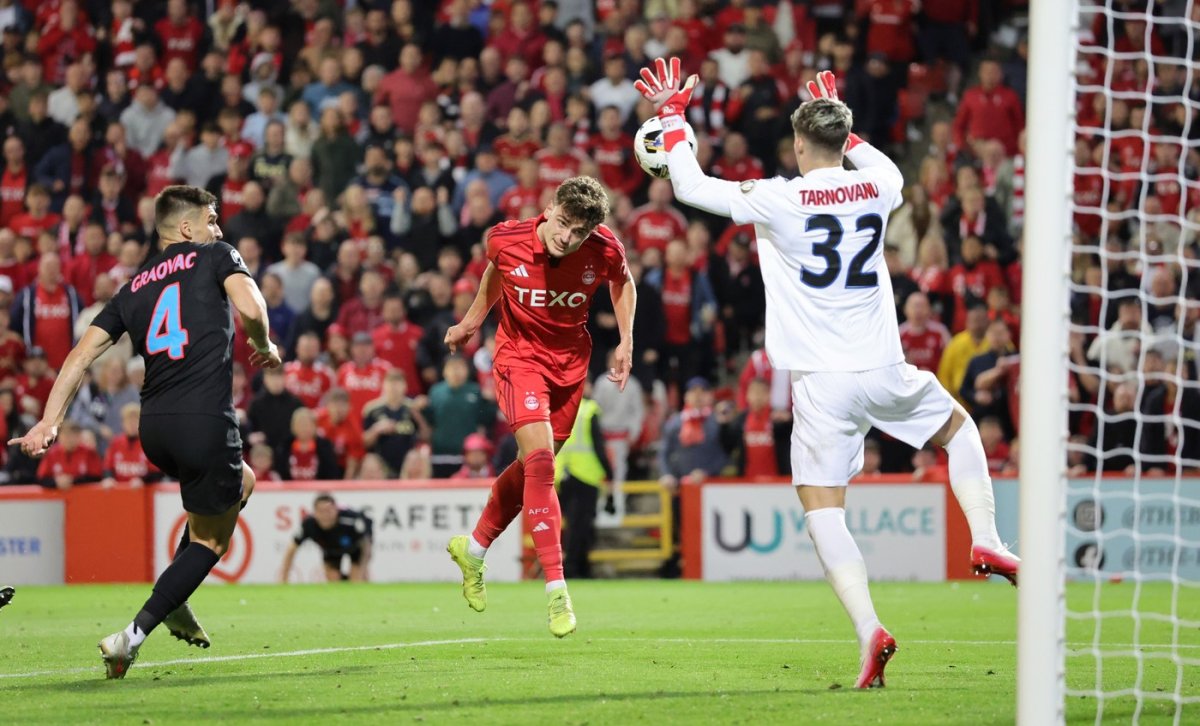 FCSB a remizat cu Aberdeen în meciul tur, scor 2-2
