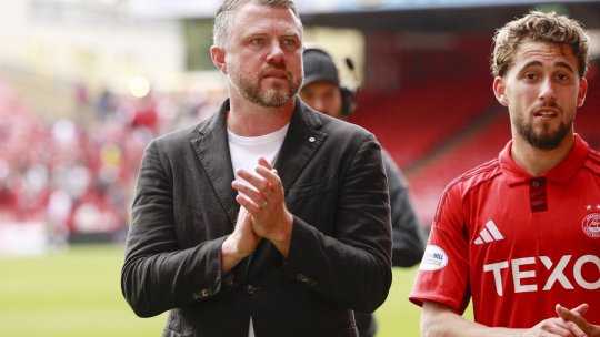 Antrenorul lui Aberdeen i-a pus gând rău lui FCSB în Europa League: ”Ăsta este obiectivul nostru”
