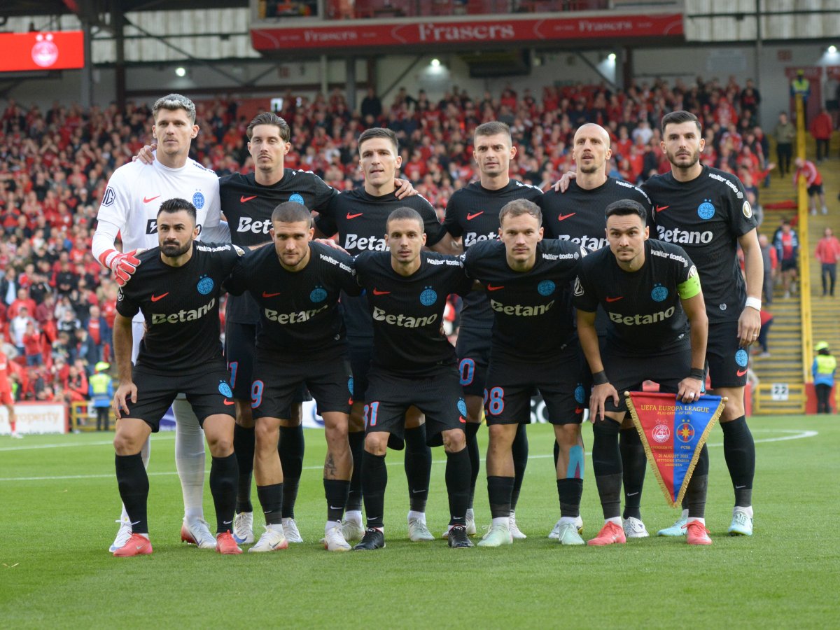 FCSB în turul cu Aberdeen