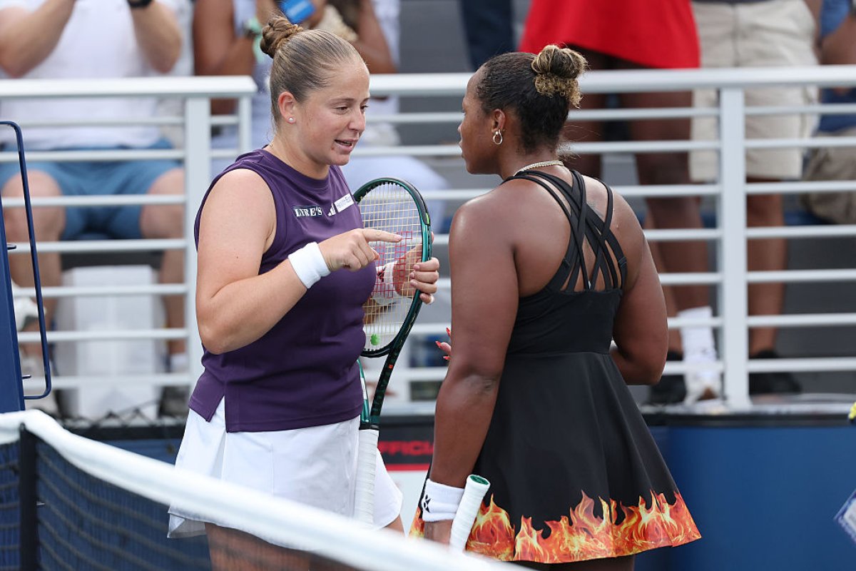 Ostapenko a confruntat-o pe Taylor Townsend chiar pe teren, în huiduielile publicului