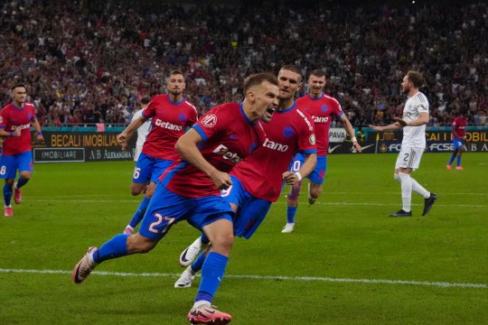 FCSB - Aberdeen 3-0. Campioana României s-a distrat cu scoțienii și merge mai departe în Europa League