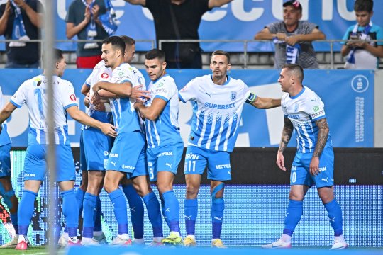 Universitatea Craiova - Bașakșehir 3-1. Nebunie în Bănieeeeee! Calificare istorică pentru Mirel Rădoi și fotbaliștii săi