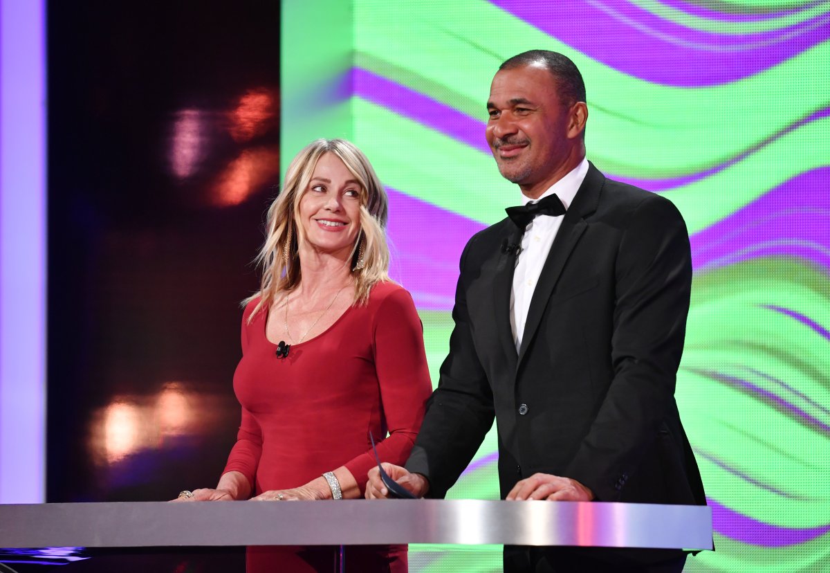 Nadia Comăneci și Ruud Gullit