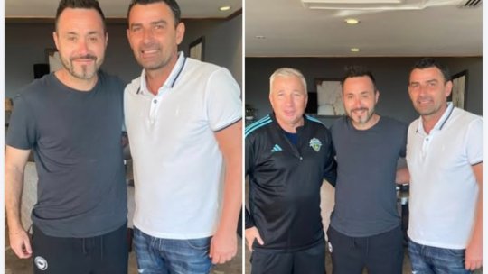 Întâlnire de gradul zero între De Zerbi, Dan Petrescu și Eugen Trică: ”Am stat trei ore”