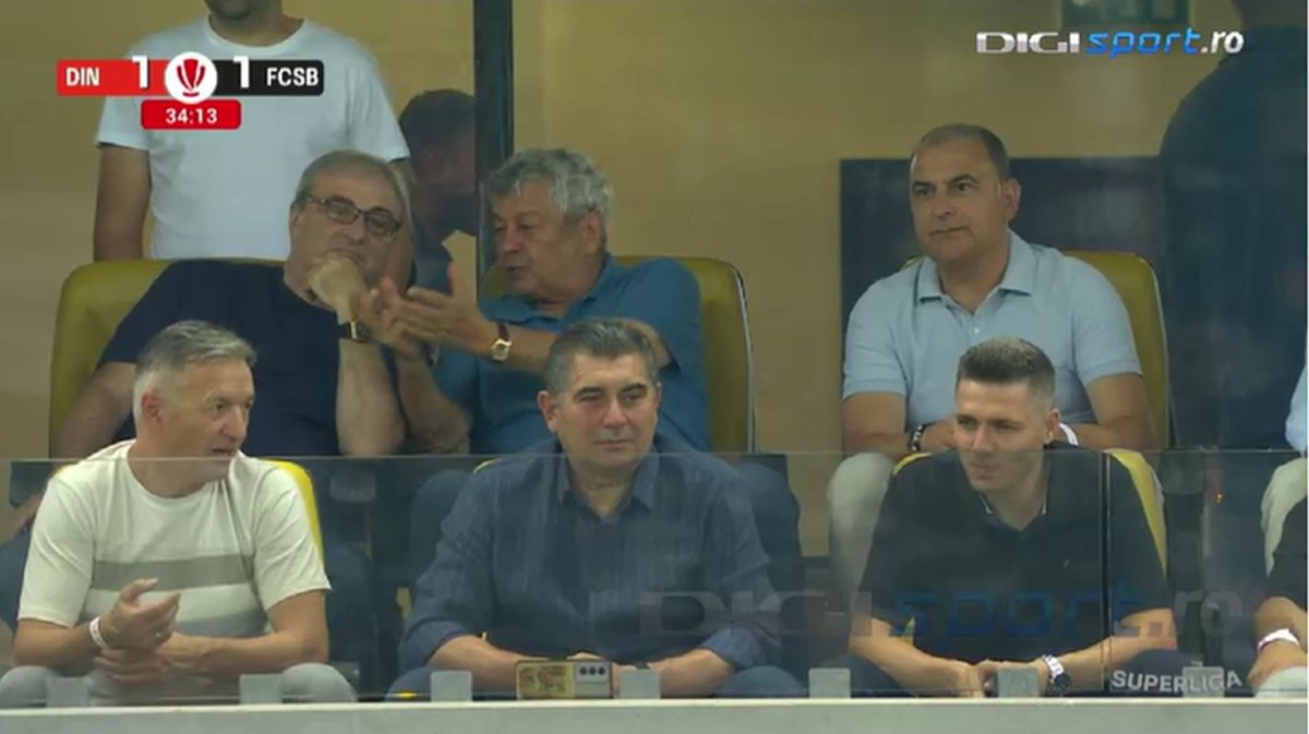 Mircea Lucescu și Mihai Stoichiță