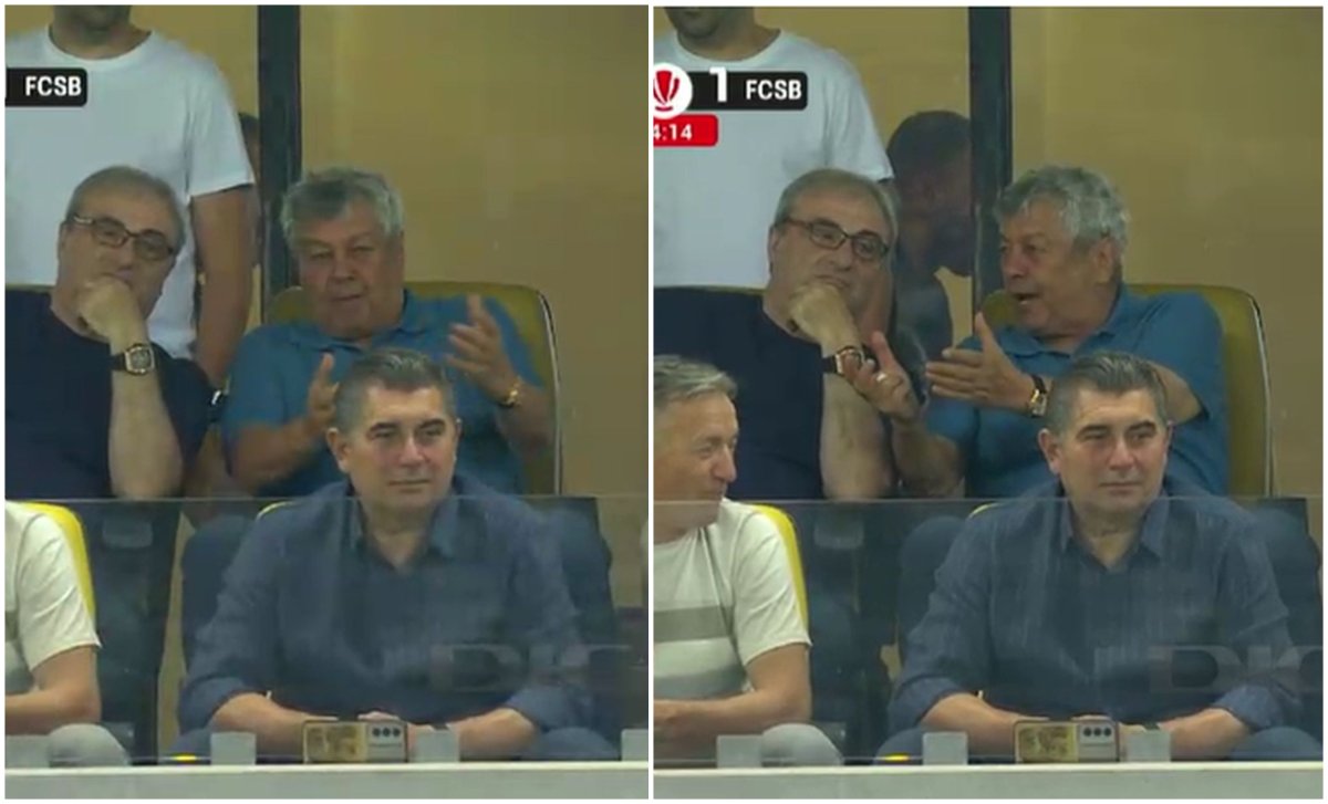 Mircea Lucescu și Mihai Stoichiță