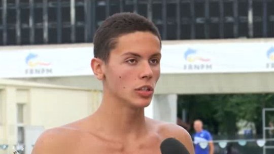 David Popovici, la primul interviu televizat din carieră. Cum gândea în urma cu patru ani