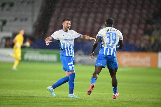 CFR Cluj - Universitatea Craiova 2-3. Oaspeții evită repetarea dezastrului de la Arad și urcă pe primul loc în SuperLigă