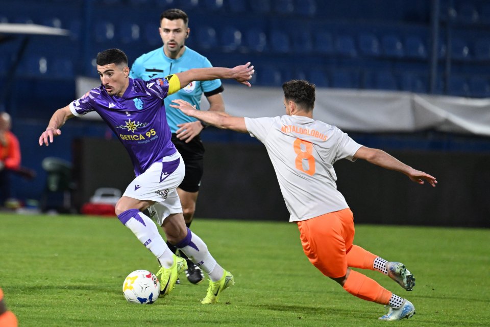 Metaloglobus a învins-o în ultimul duel pe FC Argeș, 2-1