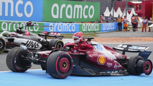 Accident spectaculos în Marele Premiu al Țărilor de Jos! Leclerc a fost nevoit să abandoneze