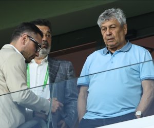 Au fost aproape să se ia la bătaie, chiar sub ochii lui Mircea Lucescu. Ce s-a întâmplat la antrenamentul naționalei